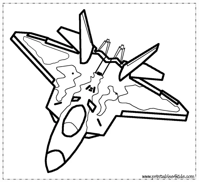 f18 coloring pages - photo #43
